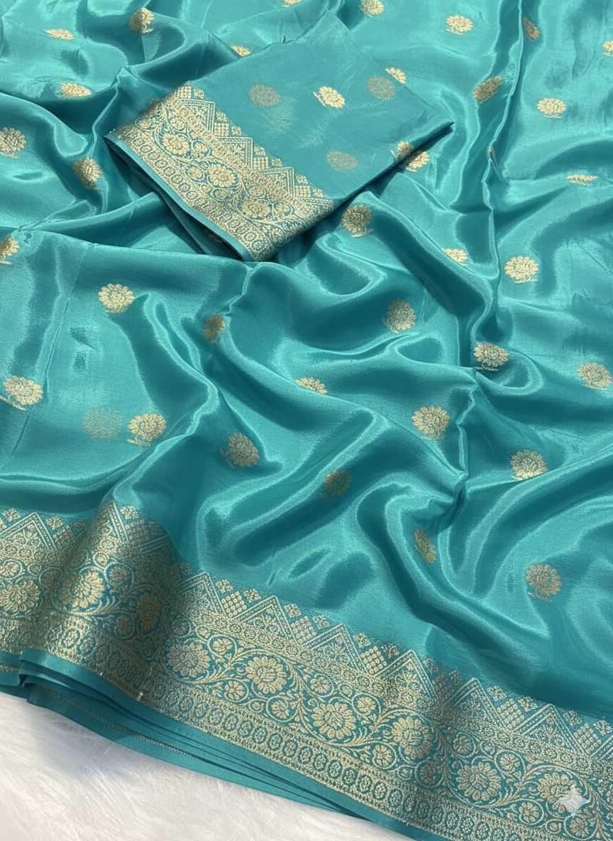 Dusty Rose Pink Pure Viscose Crepe Silk Saree - Varahi Elegance